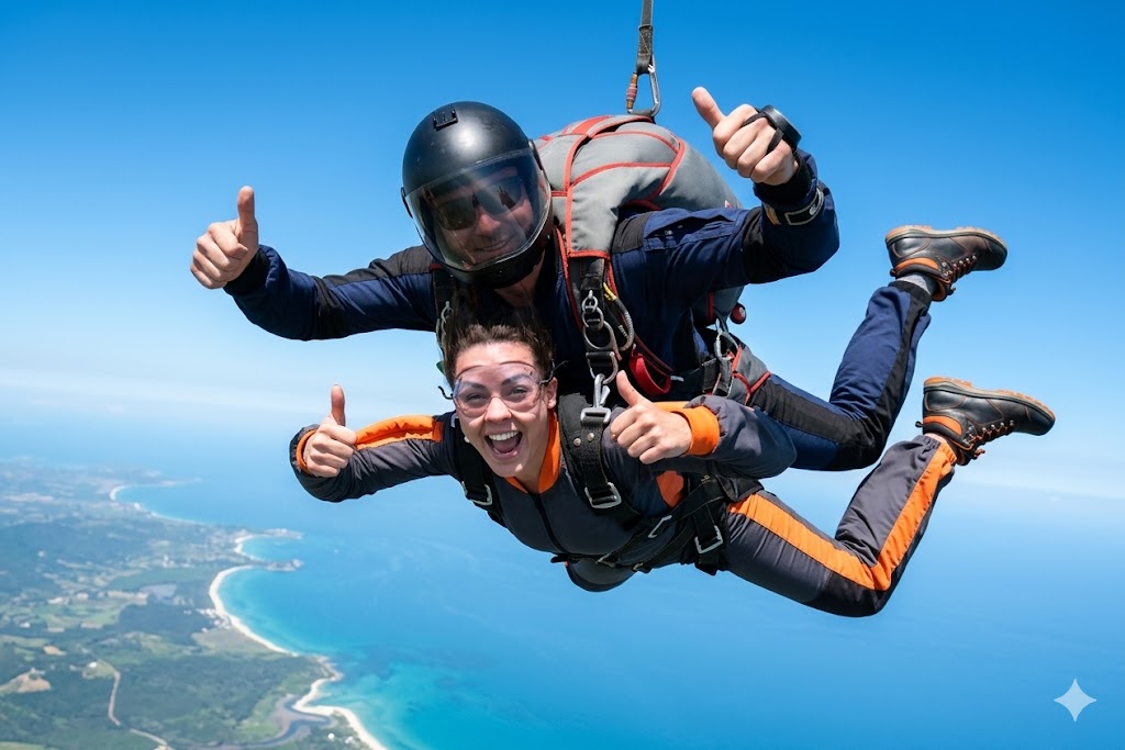 SKY DIVE-FREE FALL FROM THE SKY
